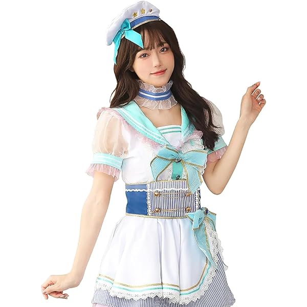 Amazon.co.jp: [Malymoon] コスプレ マリン 水兵 海兵 パイレーツ